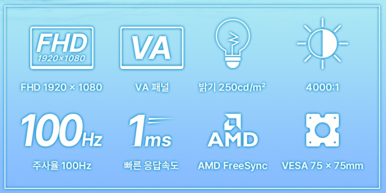 Juyeon Tech FHD LED 100Hz Monitor