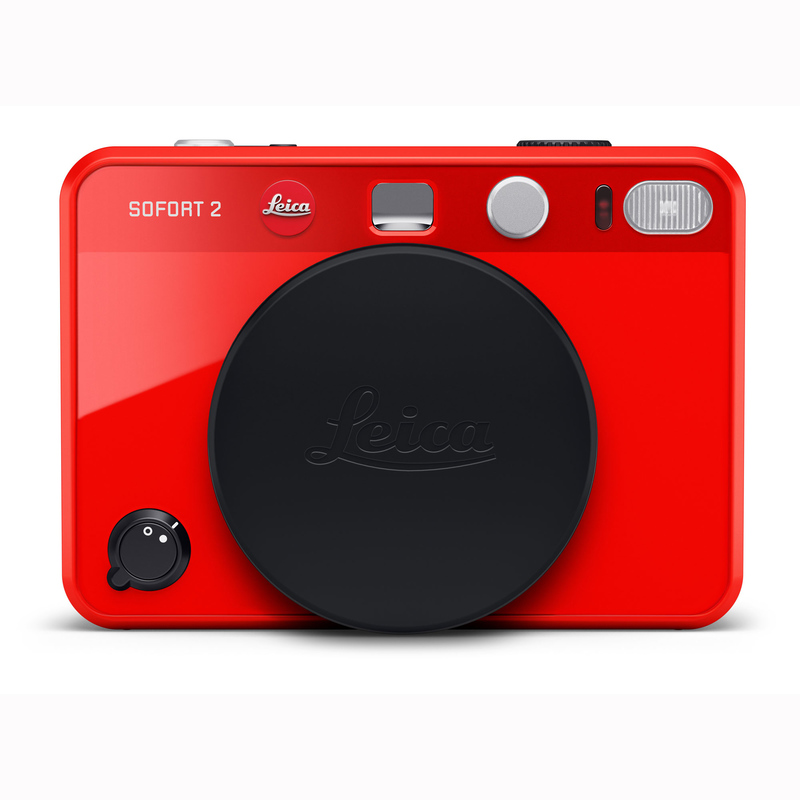 Leica SOFORT 2 Hybrid Instant Film Camera (Red)  